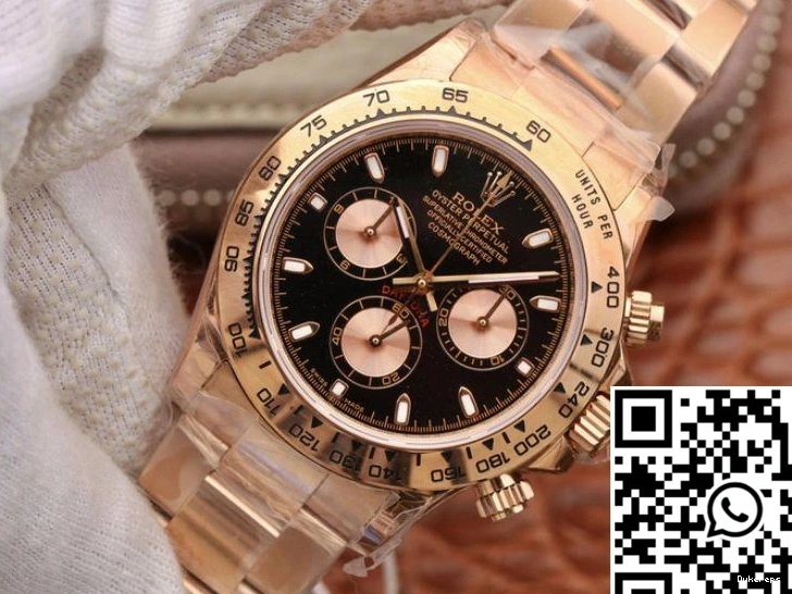 Black Factory Dial Daytona Cosmograph Rolex JH 116508-001 0305